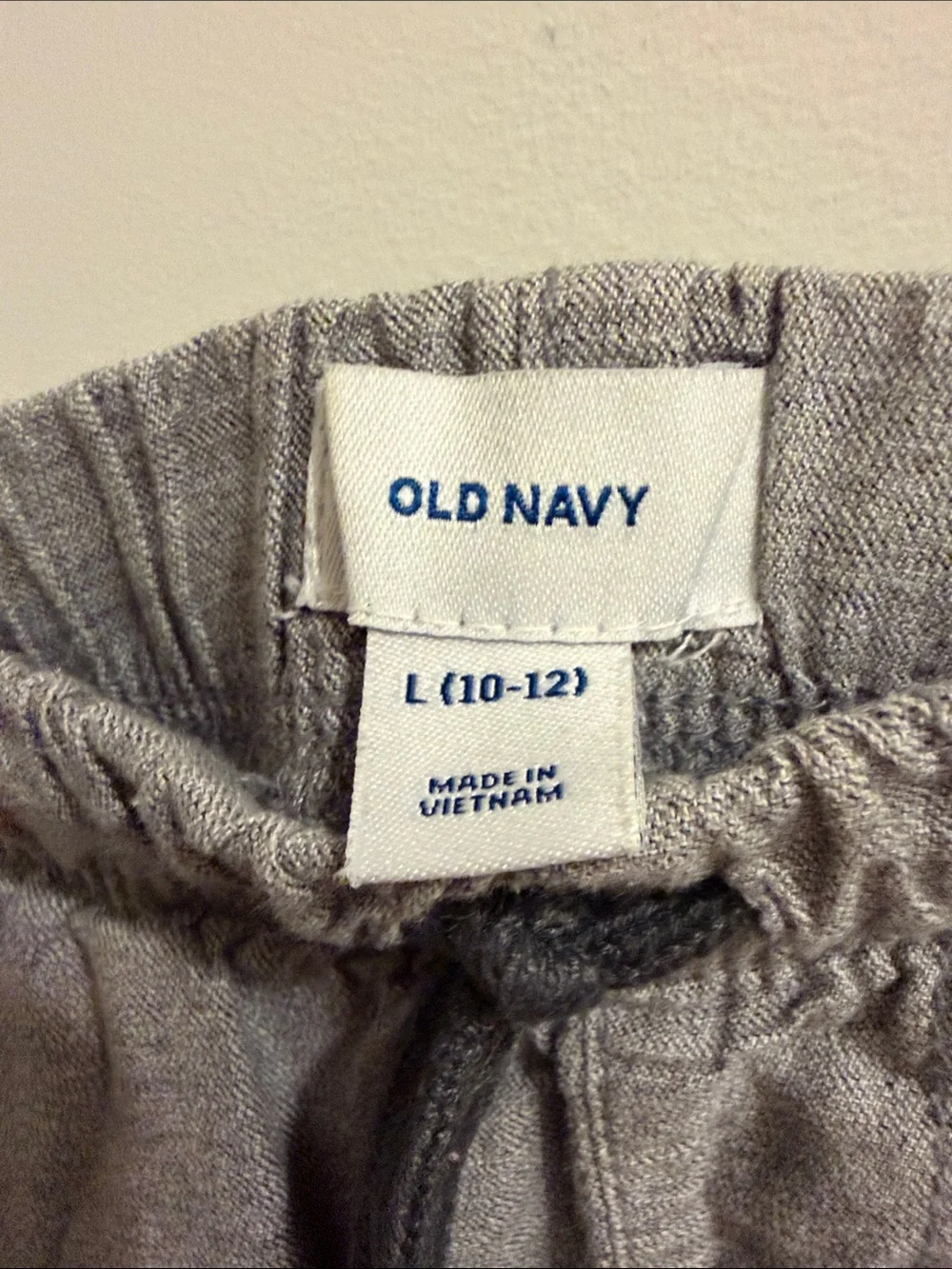 Old Navy Boys Heather Gray Athletic Drawstring Shorts